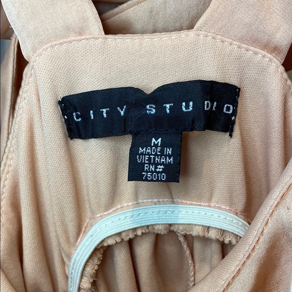 Elegant Pink Sleeveless Dress - Picture 2 of 3